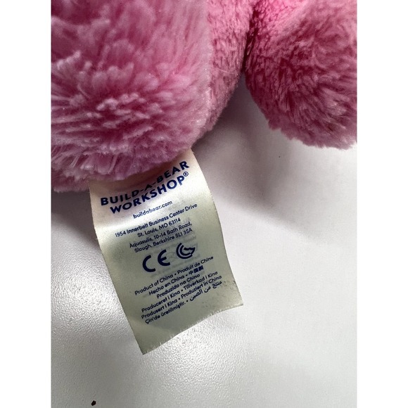 BAB Pink Fairy Bear Beary Fairy Friends Plush with Purple Wings 16” - Picture 2 of 5